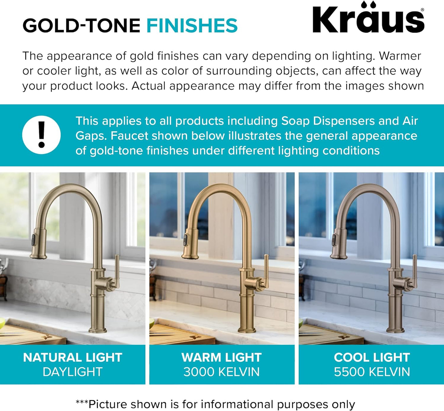 Britt Commercial Style Kitchen Faucet in Spot Free Antique Champagne Bronze, KPF-1690SFACB